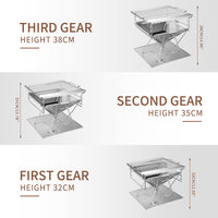 Campingmoon 14In Foldable Grill MT-045