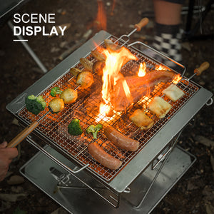 Campingmoon 14In Foldable Grill MT-045