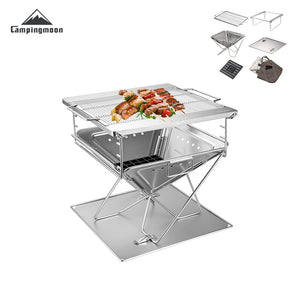Campingmoon Takibi Fire Pit Grill MT-055