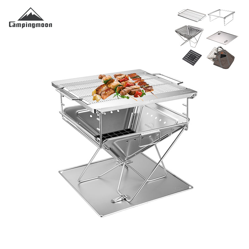 Campingmoon Takibi X-Large Fire Pit Grill MT-055 2026
