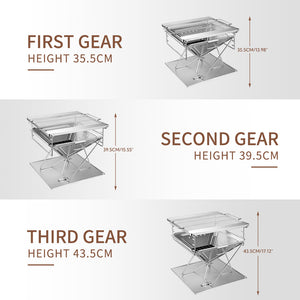 Campingmoon Takibi Fire Pit Grill MT-055