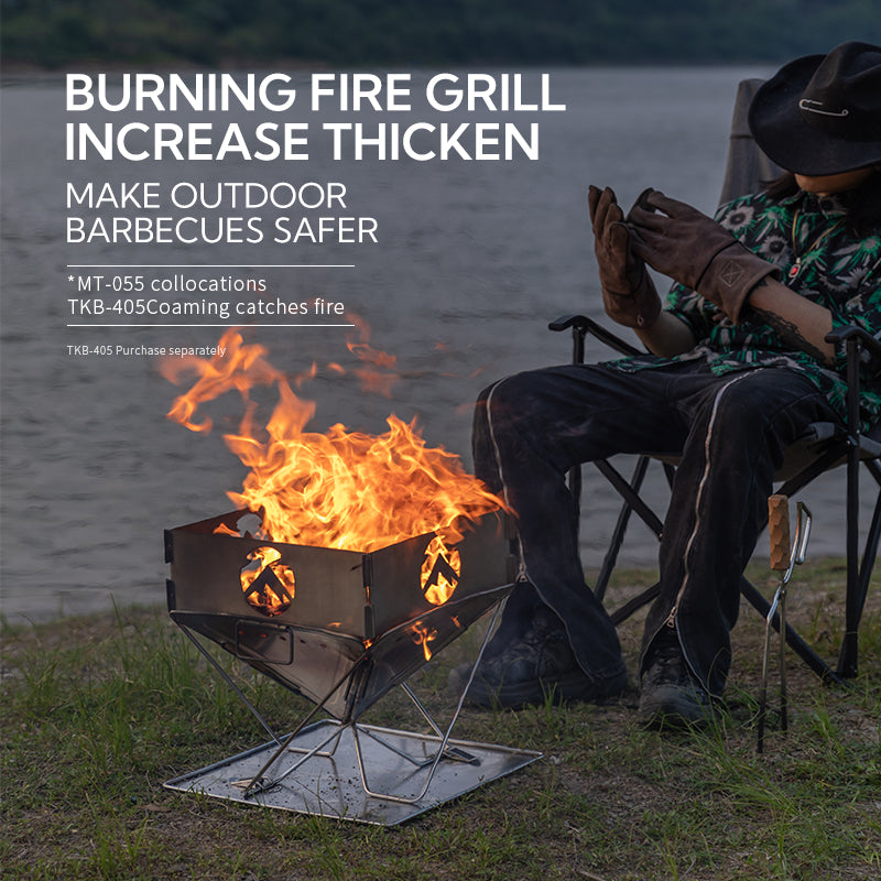 Campingmoon Takibi Fire Pit Grill MT-055