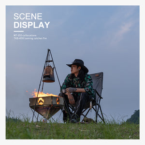 Campingmoon Takibi Fire Pit Grill MT-055