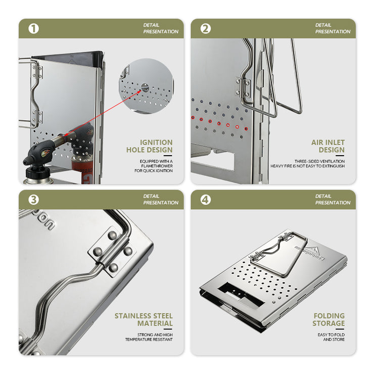 Campingmoon Chimney Starter MT-17