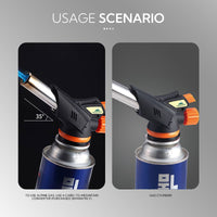 Campingmoon Flame Torch MT-2915-BK