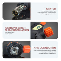 Campingmoon Preheat-Free Spray Gun