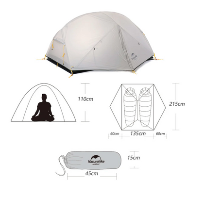 Naturehike Mongar Ultralight 2 Person Tent