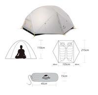 Naturehike Mongar Ultralight 2 Person Tent