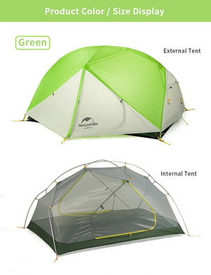 Naturehike Mongar Ultralight 2 Person Tent