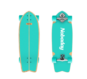 Nobaday 32 Inch Surf Skateboard - Froth Summer