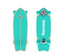 Nobaday 30 Inch Surf Skateboard - Froth Summer