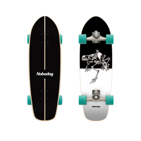 Skateboard de surf Nobaday 32 pouces - Shaka Frog