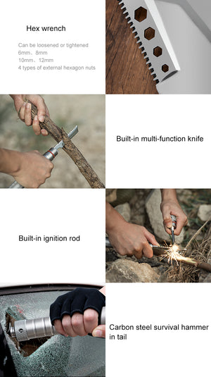 Naturehike Multifunctional Outdoor Shovel Silver