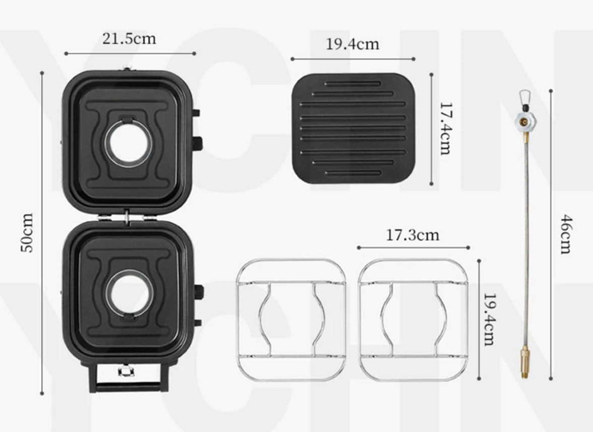 Naturehike Double Burner Folding Gas Stove