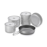 Naturehike TJP01 Outdoor Ti Frying Pan-9H Ti Color