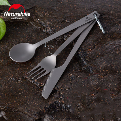 Naturehike TZD11 Titanium Cutlery Set