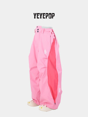YEYEPOP Starfish PInk Series Snow Pants – Unisex