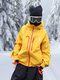 YEYEPOP Freeride Chick Series 3L Hard Shell Snow Jacket - Unisex