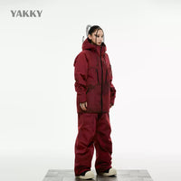 Yakky Washed Dye Series Snow Jacket – Unisex