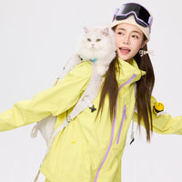 Positibeety Detachable Bee Patch 3L Snow Jacket & Pants - Women's