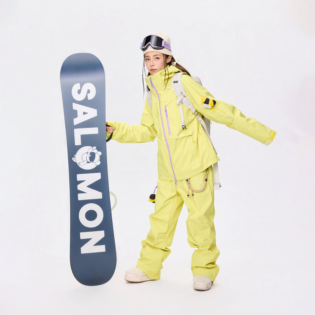 Positibeety Detachable Bee Patch 3L Snow Jacket & Pants - Women's