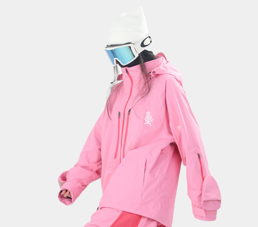 YEYEPOP Starfish PInk Series Snow Jacket – Unisex