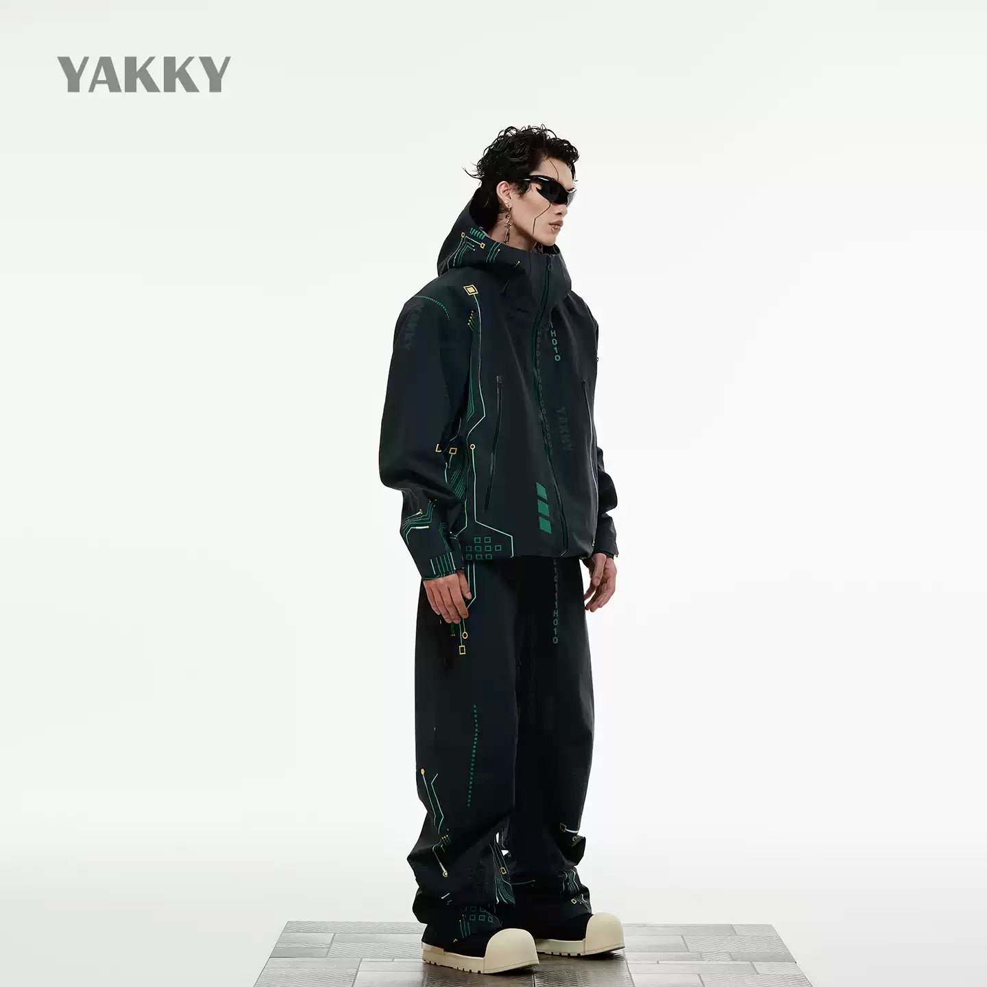 Yakky CyberCircuit Series Snow Jacket – Unisex