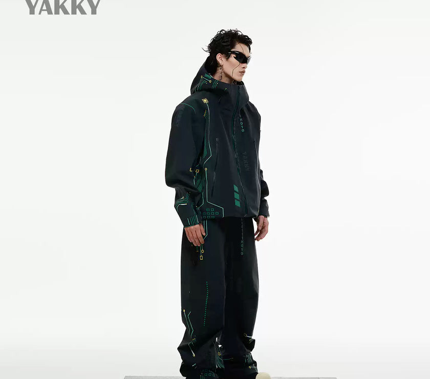 Yakky CyberCircuit Series Snow Jacket – Unisex