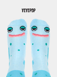 YEYEPOP Ski Socks - Blue