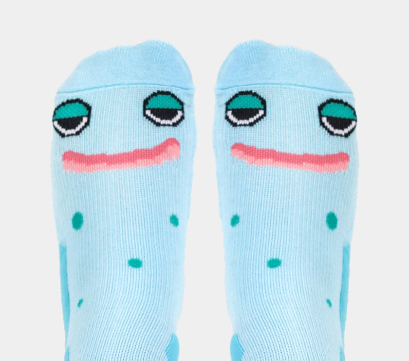 YEYEPOP Ski Socks - Blue