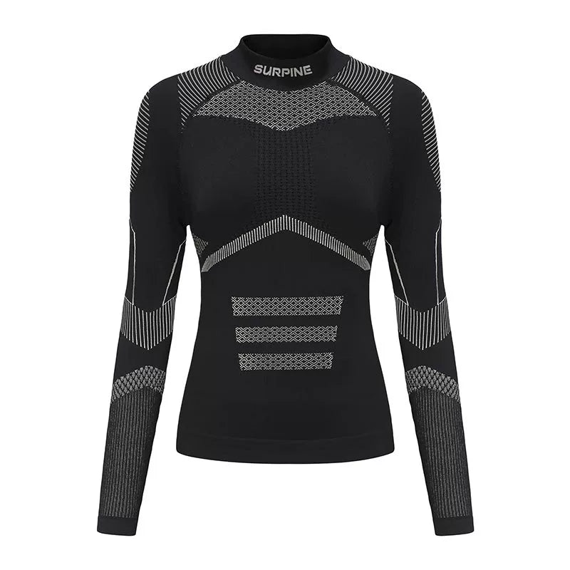 Surpine Women Pro Multi-Functional Base Layer Tops