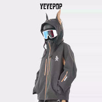 YEYEPOP Doberman Insulated Ski & Snowboard Jacket - Unisex