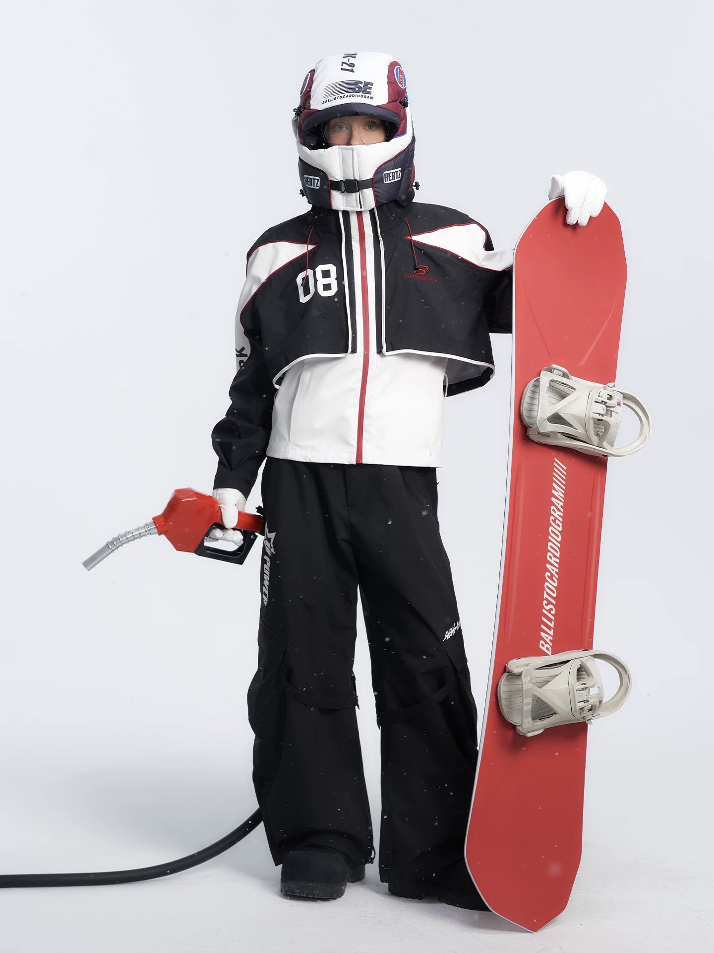 BCG Adjustable Windproof Water-Repellent Quilted Helmet Balaclava – Unisex