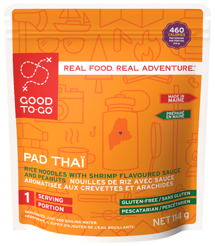 Good To-Go Pad Thai single serving pouch front