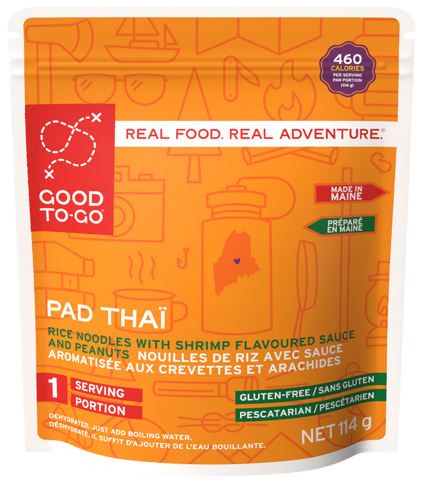 Good To-Go Pad Thai single serving pouch front