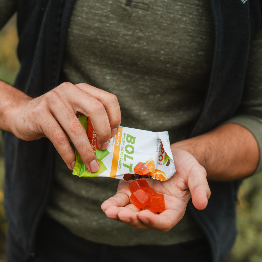 Probar Bolt Organic Energy Chews - Orange (12 x 60 g)
