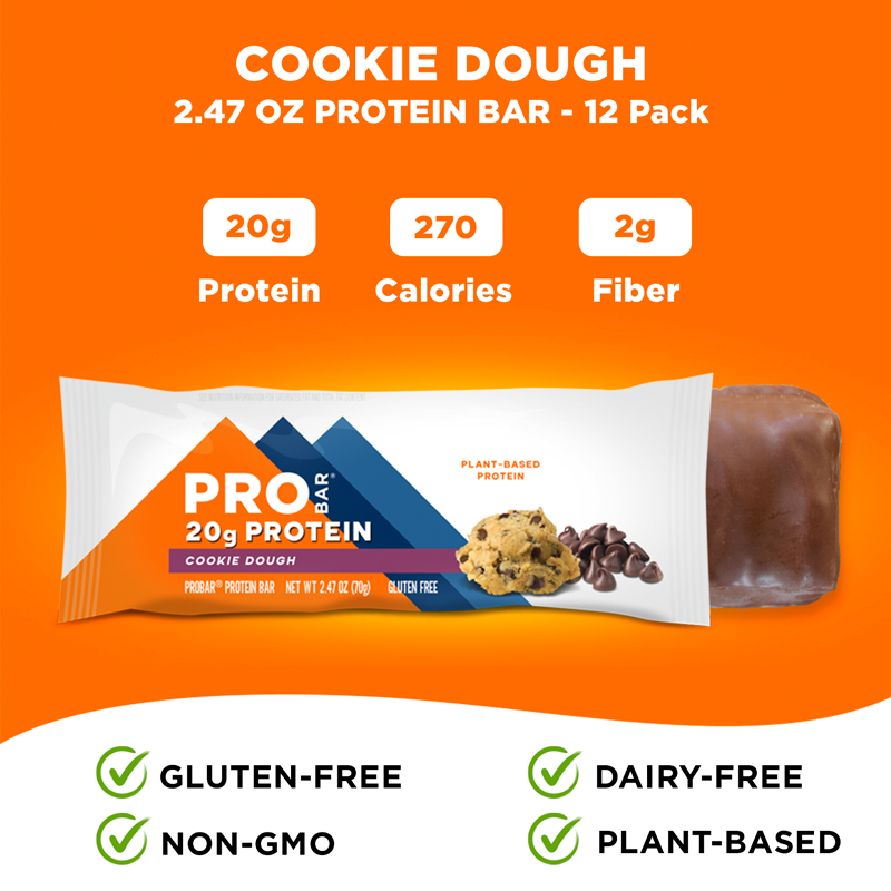 Probar Protein Bar - Cookie Dough (12 x 70 g)