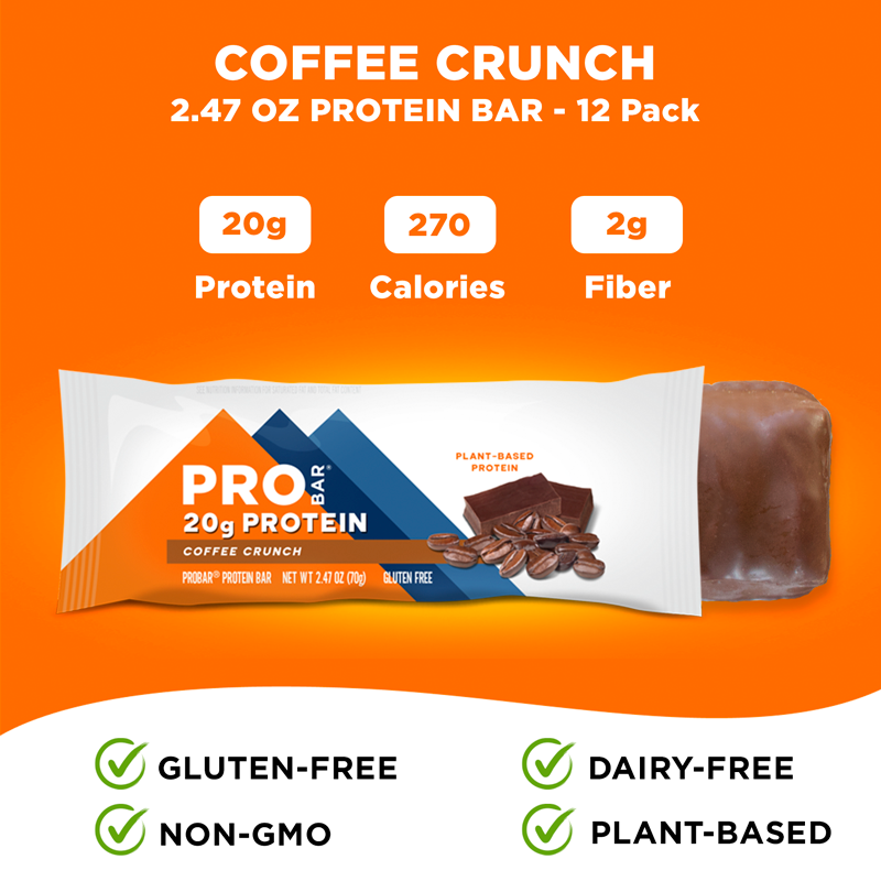 Probar Protein Bar - Coffee Crunch (12 x 70 g)
