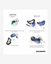 Salomon Goggles Sentry Prime Sigmaphoto (and Extra Lens)