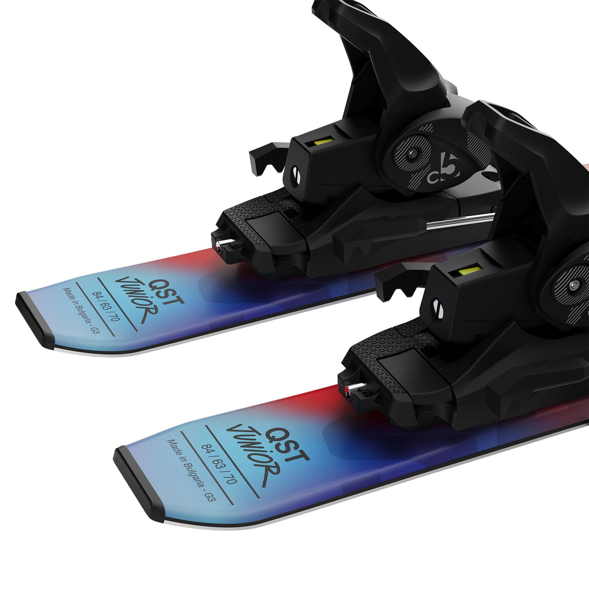 Salomon QST Jr XS Skis + C5 GW J75 Bindings - Junior
