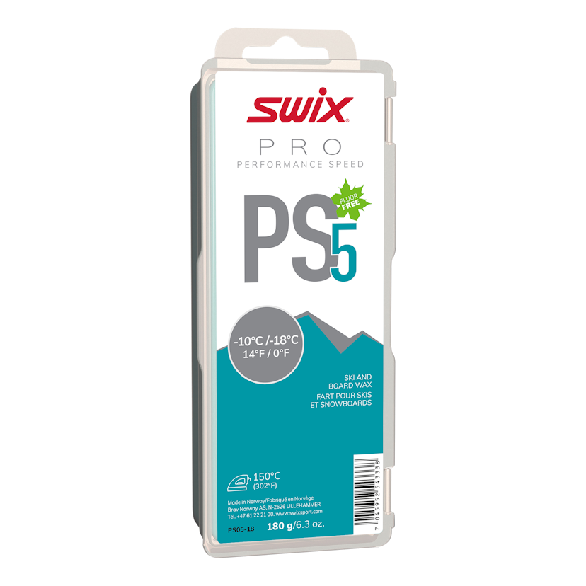 Swix PS5 Turquoise -10°C/-18°C-180g