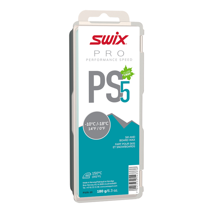 Swix PS5 Turquoise -10°C/-18°C-180g