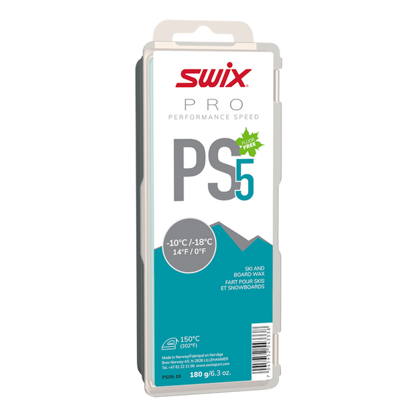Swix PS5 Turquoise -10°C/-18°C-180g