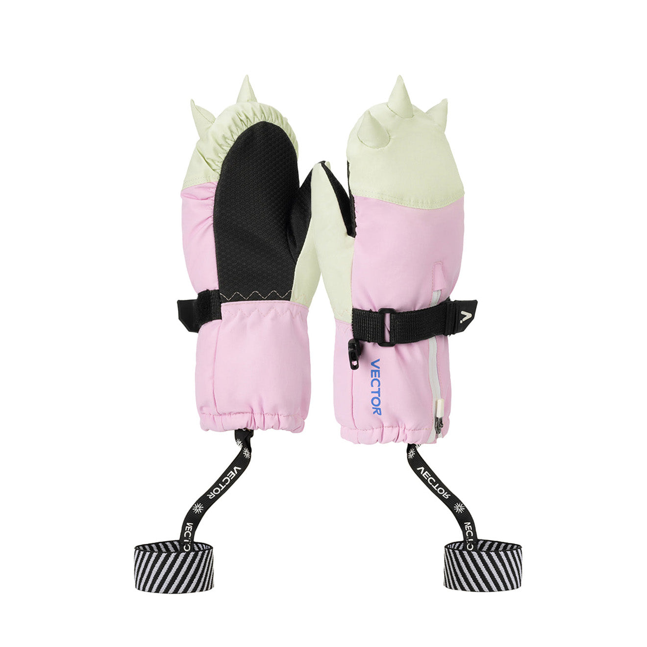 Vector Bearpaw Zipper Bear Paw Gloves - Kids