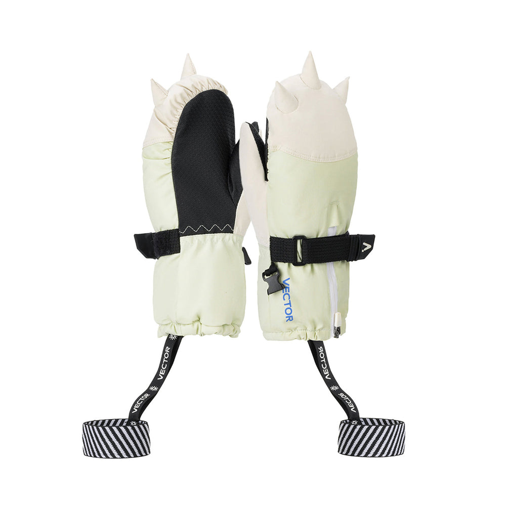 Vector Bearpaw Zipper Bear Paw Gloves - Kids