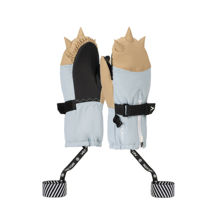 Vector Bearpaw Zipper Bear Paw Gloves - Kids