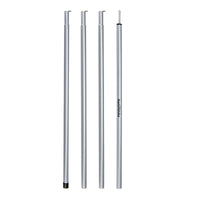 Naturehike 4Section 2.4Meters Steel Canopy Poles Silver(2Pcs)