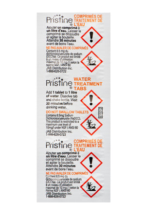 Pristine Water Purification Tablets