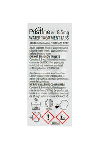 Pristine Water Purification Tablets