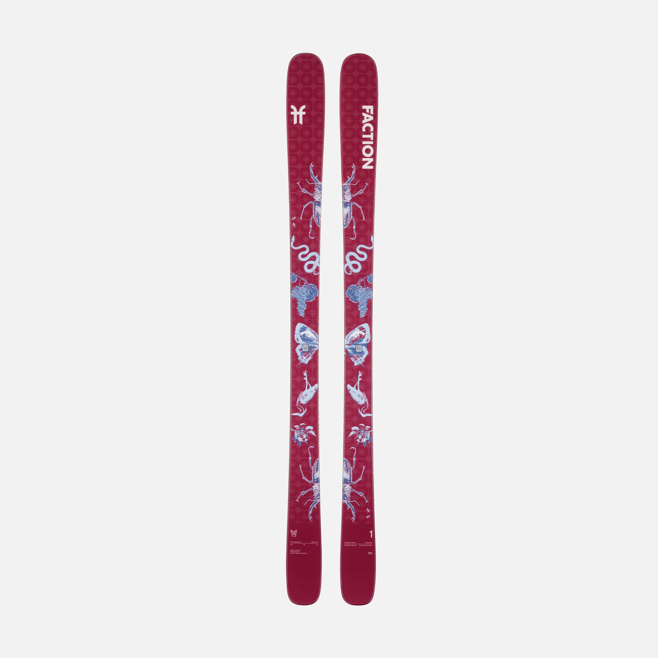 Faction Prodigy 1 Capsule Skis (26/27) — official product image